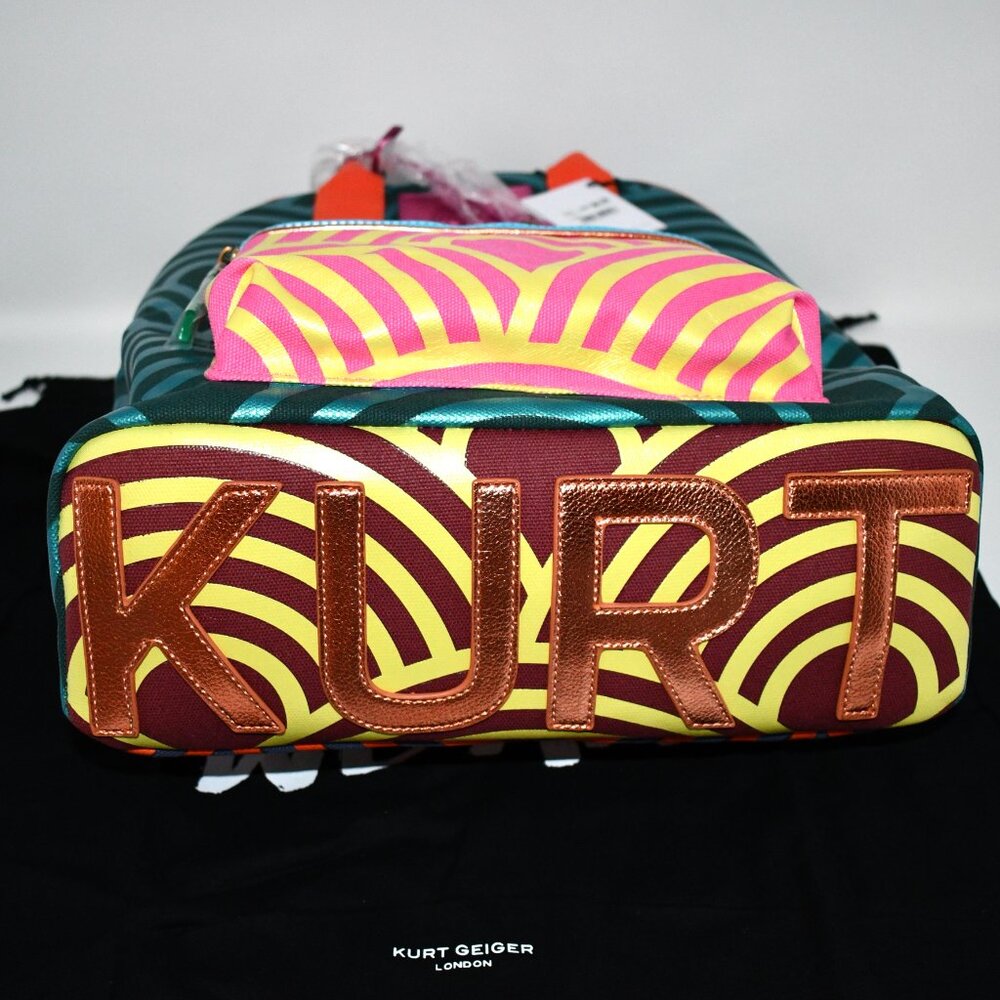 Kurt Geiger Southbank Large Backpack in Multi #2744299609 NWT - Picture 7 of 7